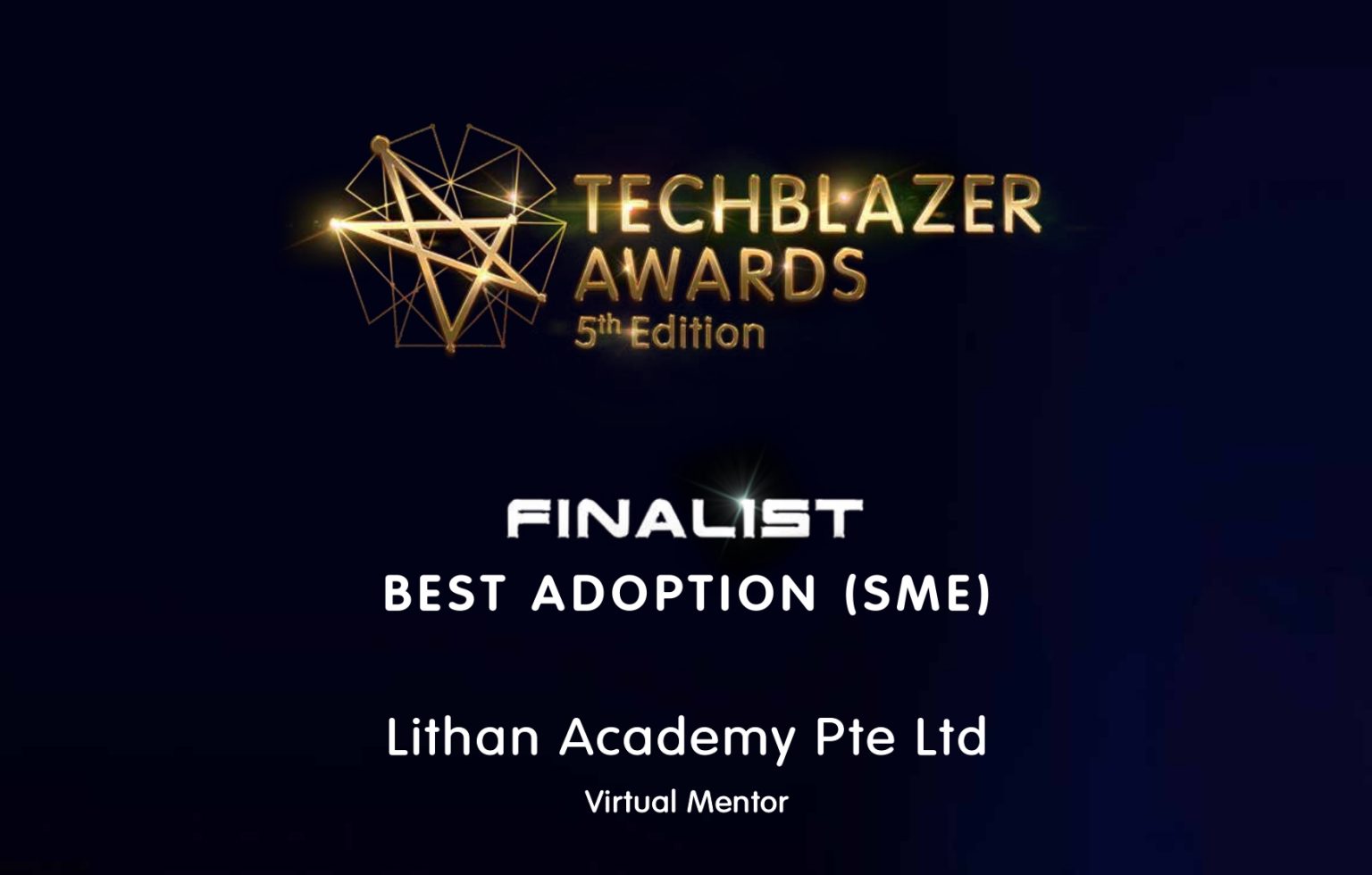 Lithan Academy Pte Ltd Named Finalist in Techblazer Awards 5th Edition ...